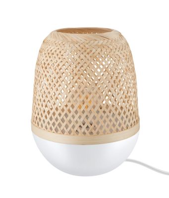 Lampe à poser Barnard blanc ?20 x H.26cm 15W GoodHome