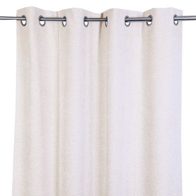 Rideau occultant GoodHome Cather beige H. 260 x l.140 cm