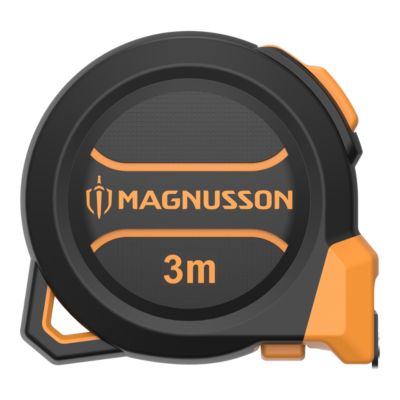 Mètre ruban mesure courte mesure .3m x .16mm Magnétique Marquage double face Magnusson