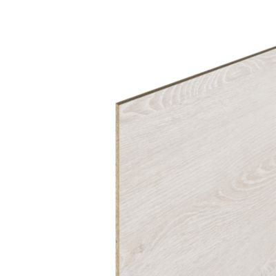 Crédence de cuisine aspect bois blanc GoodHome Kabsa l. 300 cm x H. 60 cm x Ep. 8 mm - Goodhome