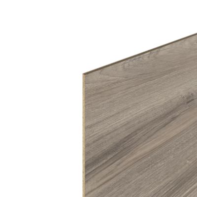 Crédence de cuisine aspect bois grège GoodHome Kala l. 300 cm x H. 60 cm x Ep. 8 mm - Goodhome