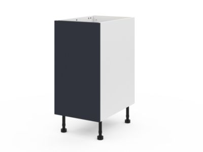 Meuble bas de cuisine avec 1 porte GoodHome Stevia bleu L. 40 x H. 72 cm - Goodhome