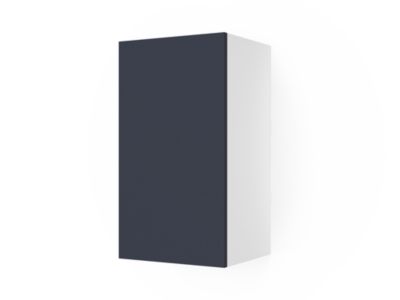 Meuble haut de cuisine avec 1 porte GoodHome Stevia bleu L. 40 x H. 72 cm - Goodhome