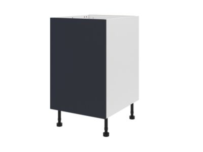 Meuble bas de cuisine avec 1 porte GoodHome Stevia bleu L. 50 x H. 72 cm - Goodhome