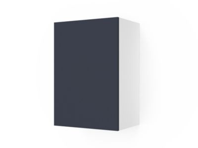 Meuble haut de cuisine avec 1 porte GoodHome Stevia bleu L. 50 x H. 72 cm - Goodhome