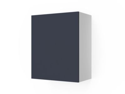 Meuble haut de cuisine avec 1 porte GoodHome Stevia bleu L. 60 x H. 72 cm - Goodhome