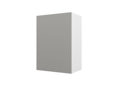 Meuble haut de cuisine avec 1 porte GoodHome Stevia gris mat L. 50 x H. 72 cm - Goodhome