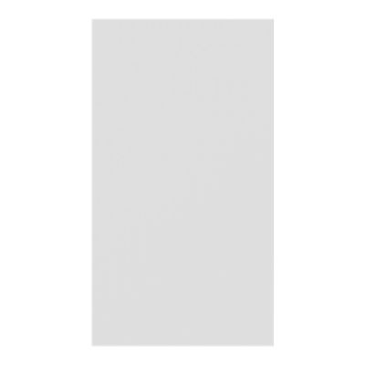 Porte de meuble de cuisine Stevia blanc mat l. 49,7 x H. 89,5 cm GoodHome - Goodhome