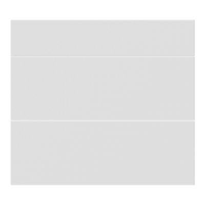 Façade de cuisine 1 tiroir et 2 caissons Stevia blanc mat l. 79,7 x H. 71,5 cm GoodHome - Goodhome