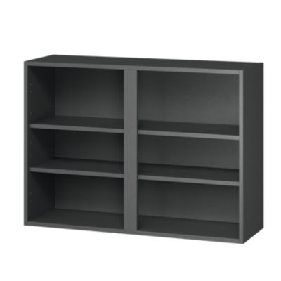 Caisson haut de cuisine GoodHome anthracite H. 72 cm x l. 100 cm - Goodhome