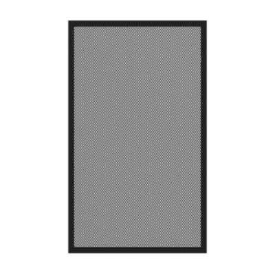 Porte de meuble de cuisine nid d'abeille Winterana noir l. 59,7 cm x H. 71,5 cm GoodHome - Goodhome