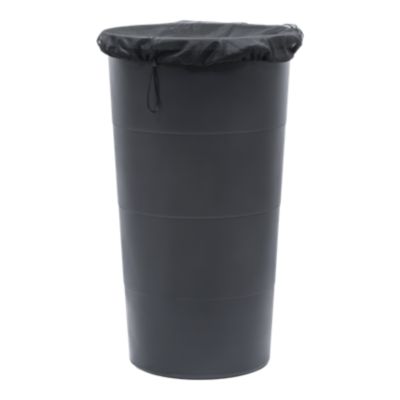 Récupérateur d'eau de pluie 200L noir 0.60 x H.106 6 cm