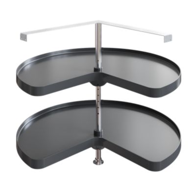 Carrousel d'angle 3/4 pour meuble de cuisine GoodHome Pebre, 93 cm