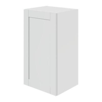 Meuble haut de cuisine avec 1 porte GoodHome Ash gris mat L. 40 x H. 72 cm - Goodhome