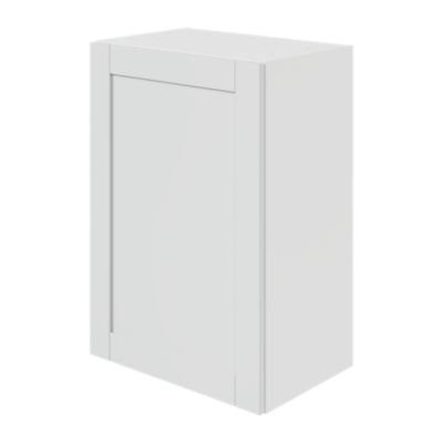 Meuble haut de cuisine avec 1 porte GoodHome Ash gris mat L. 50 x H. 72 cm - Goodhome