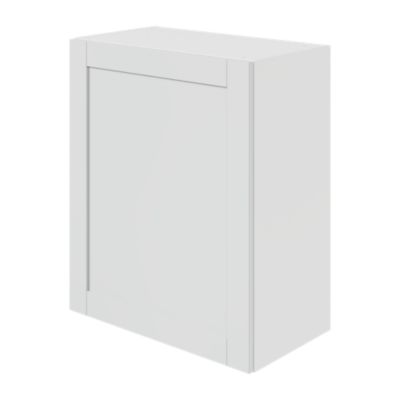 Meuble haut de cuisine avec 1 porte GoodHome Ash gris mat L. 60 x H. 72 cm - Goodhome