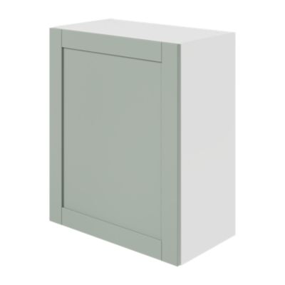Meuble haut de cuisine avec 1 porte GoodHome Ash vert sauge L. 60 x H. 72 cm - Goodhome