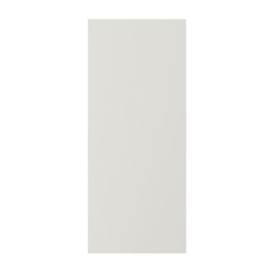Façade de cuisine 1 porte Elcot blanc l.29,7 x H.71,5 cm GoodHome - Goodhome