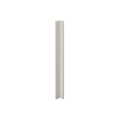 Fileur d'angle Elcot blanc H.71,5 x l.3,4 x ép.1,8 cm GoodHome - Goodhome