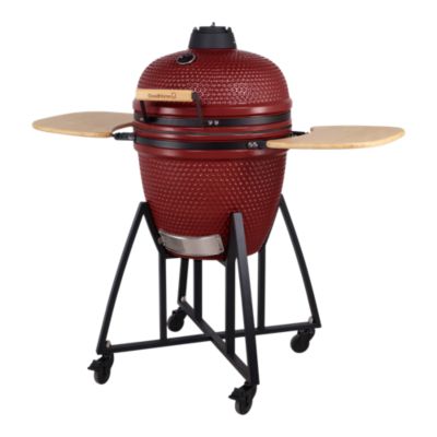 Kamado en céramique GoodHome Sagami ⌀55 cm h.122cm rouge