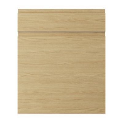 Façade de cuisine 1 porte et 1 tiroir Garcinia effet chêne l. 59,7 x H. 71,5 cm GoodHome