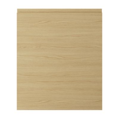 Façade de cuisine 1 porte Garcinia effet chêne l. 59,7 x H. 71,5 cm GoodHome