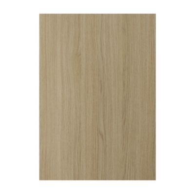 Façade de cuisine 1 porte Elcot effet chêne l.49,7 x H.71,5 cm GoodHome - Goodhome