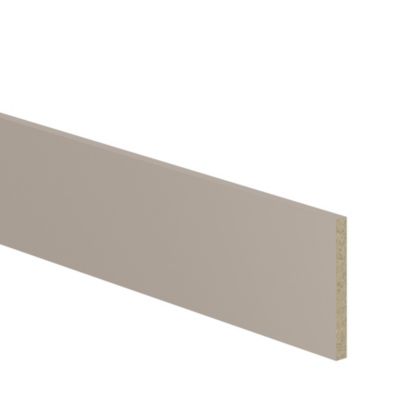 Plinthe de cuisine Elcot beige sable H.15 x l.240 x ép.1,6 cm GoodHome - Goodhome