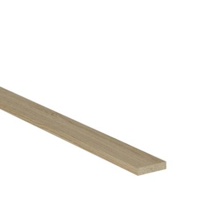 Corniche Elcot effet chêne l.240 x H.1,6 cm GoodHome - Goodhome