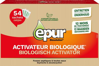 Entretien 1an fosse septique 54 sachets Epur
