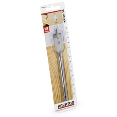 Mèche à bois plate longueur 152 mm KREATOR