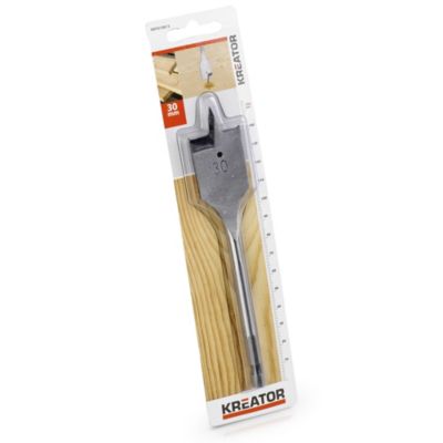 Mèche à bois plate longueur 152 mm KREATOR