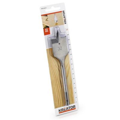 Mèche à bois plate longueur 152 mm KREATOR