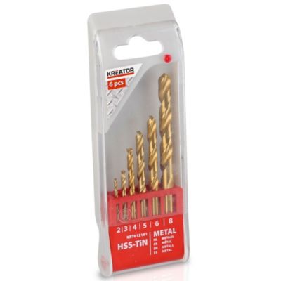 Kreator Coffret forets métal 6 pièces