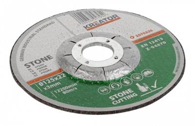 Kreator Disques à tronçonner pierre D. 115 x 2 5 mm 6 pièces