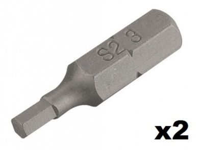 Kreator Embout de vissage hexagonal n degrés 5 25mm 2 pièces