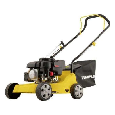 Tondeuse à gazon thermique POWERPLUS POWEG60219 390 mm Ø 132 cc Sans fil Avec ramassage et éjection arrière - vue 2