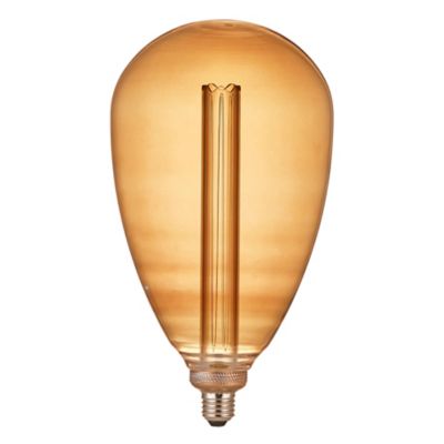 Ampoule LED décorative E27 G172 ?17.2cm 470lm doré blanc chaud Nordlux