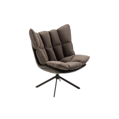 J-line Fauteuil Design Avec Coussin Relax 92cm Gris - vue 2