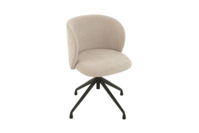 J-line Chaise Pivotante Design Gena 56cm Beige - vue 2