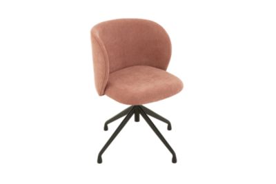 J-line Chaise Pivotante Design Gena 56cm Blanc - vue 2