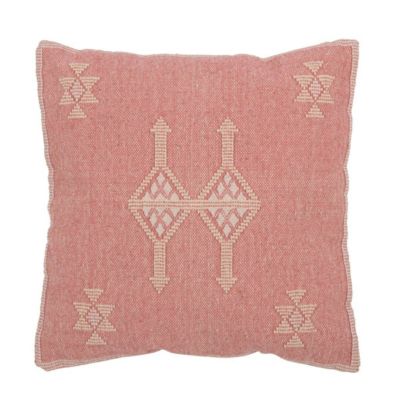 J-line Coussin Design Diamants 45x45cm Rose - vue 2