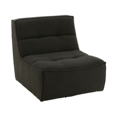 J-line Fauteuil Pivotant Cosy 97cm Noir - vue 2