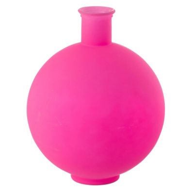 J-line Vase Ball en Verre Neon 44cm Rose - vue 2