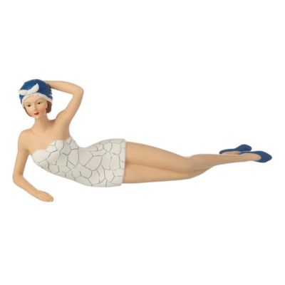 J-line Statuette Femme Maillot de Bain 50cm Blanc - vue 2