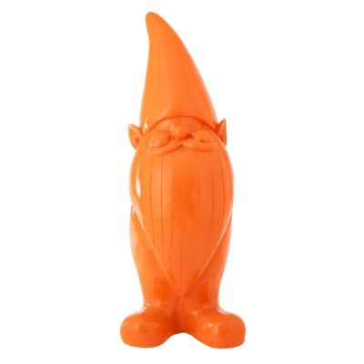 J-line Statue Lutin d'Extérieur Gnomo 142cm Orange - vue 2