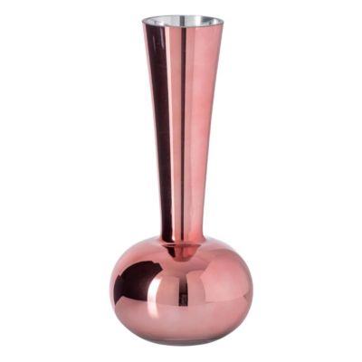 J-line Vase Design en Verre Iris 32cm Rose - vue 2