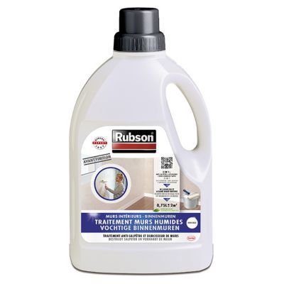 Traitement Murs Humides Rubson incolore bidon 0,75L