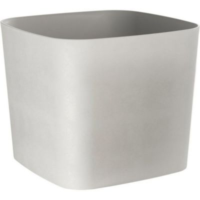 Pot de fleurs carré GARDEN ID Swing Square 16 30 x 30 x 25 cm Pierre - vue 2