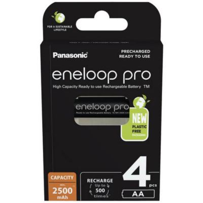 Pana Eneloop Pro 2500ma 4x Aa